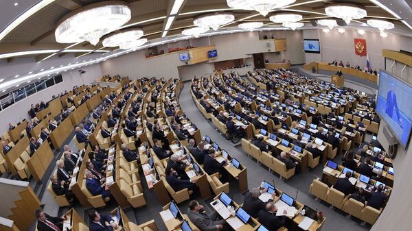 Пленарное заседание Госдумы РФ. 9 января 2019 RUSSPAIN © russpain.ru