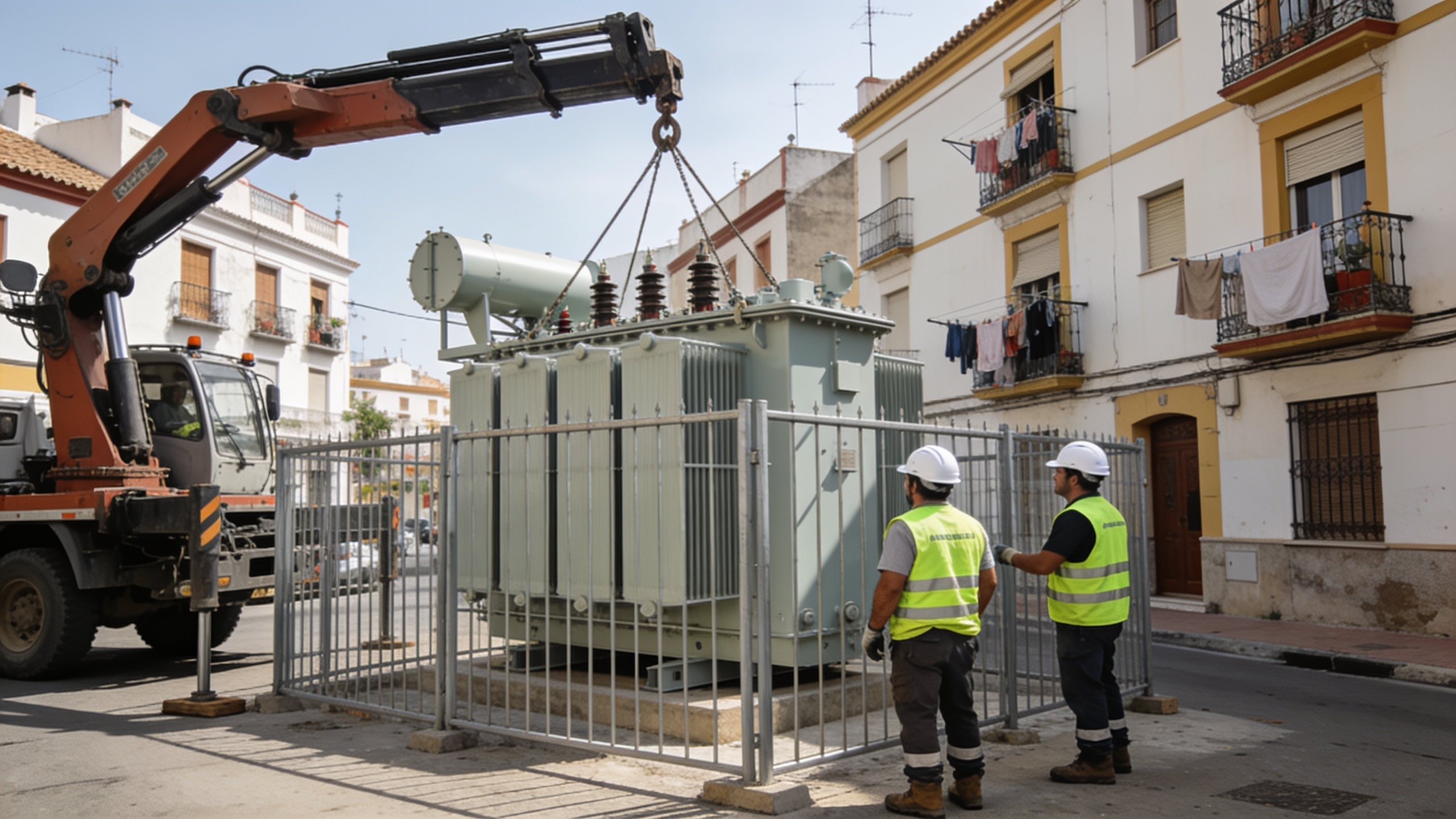 В Севилье появился первый «анти-марихуановый» трансформатор Endesa RUSSPAIN