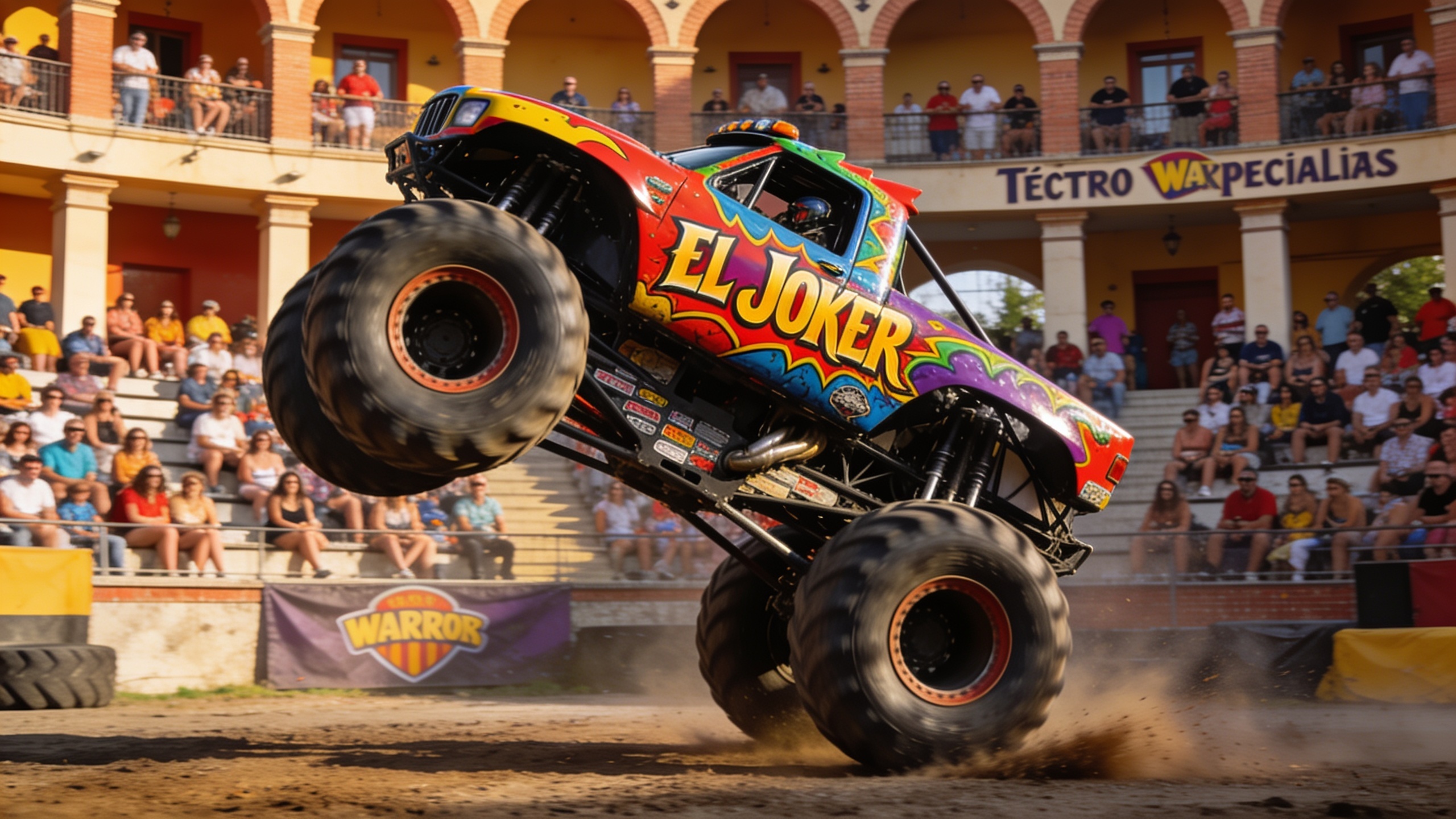 В Parque Warner стартовал новый шоу-аттракцион DC Super-Villains Stunt Show RUSSPAIN