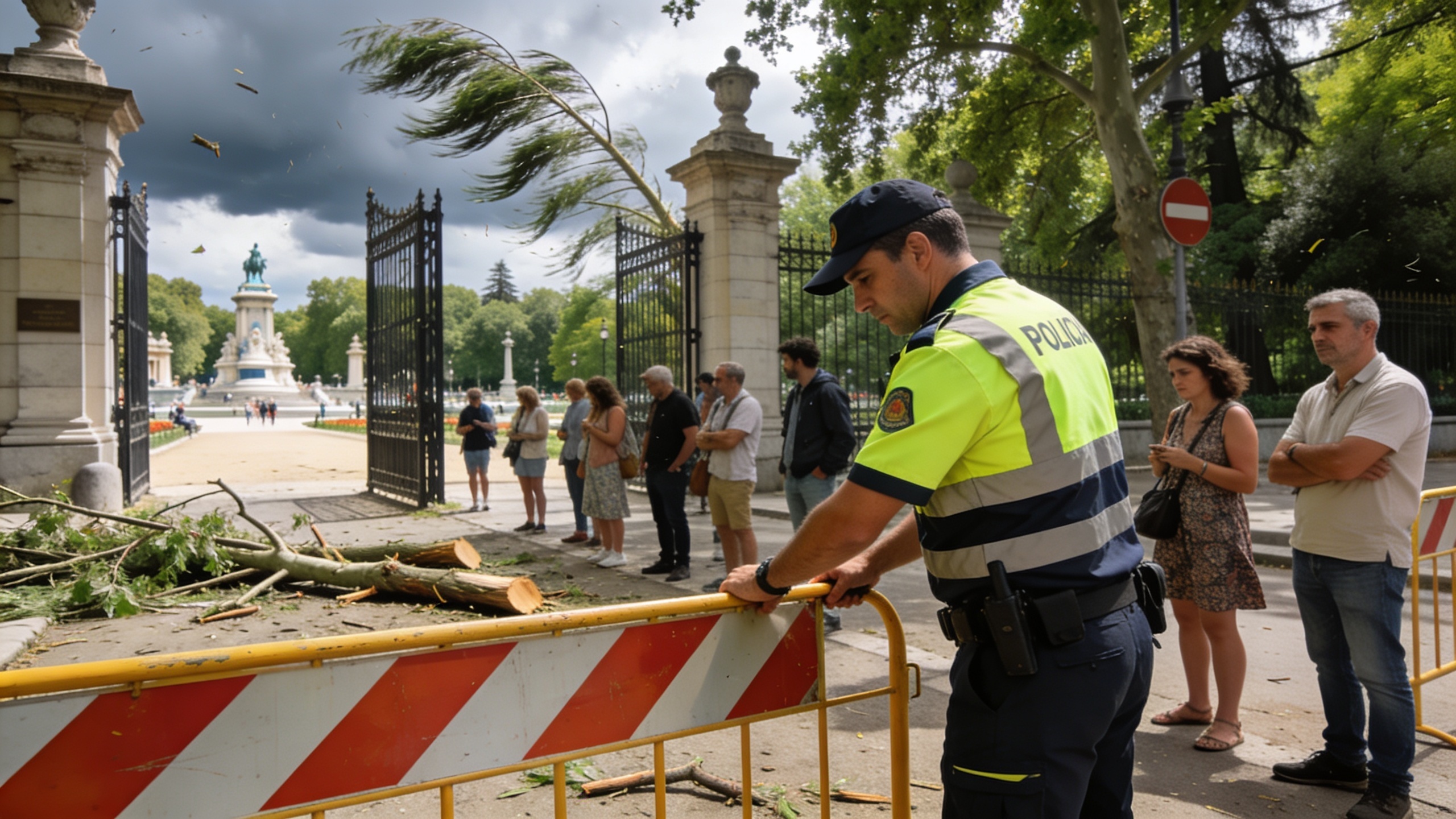 В Мадриде закрывают шесть парков из-за сильного ветра RUSSPAIN