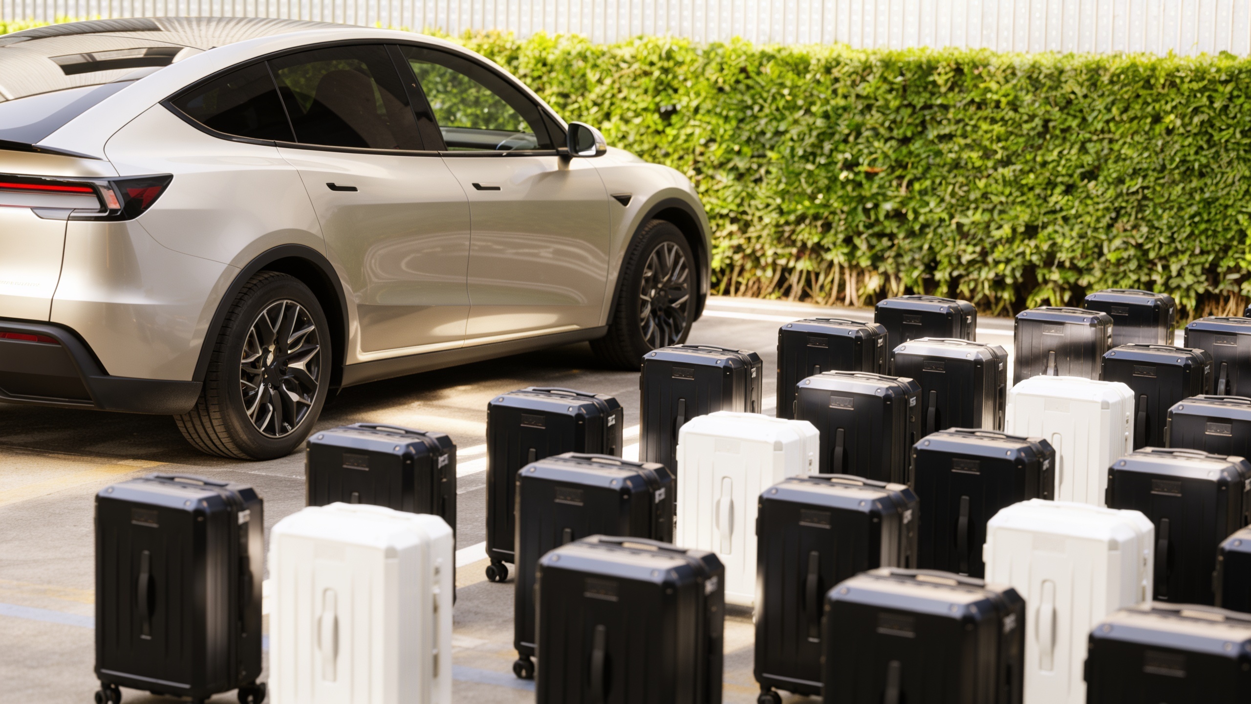 Tesla показала, сколько багажа вмещает новый Model Y L RUSSPAIN