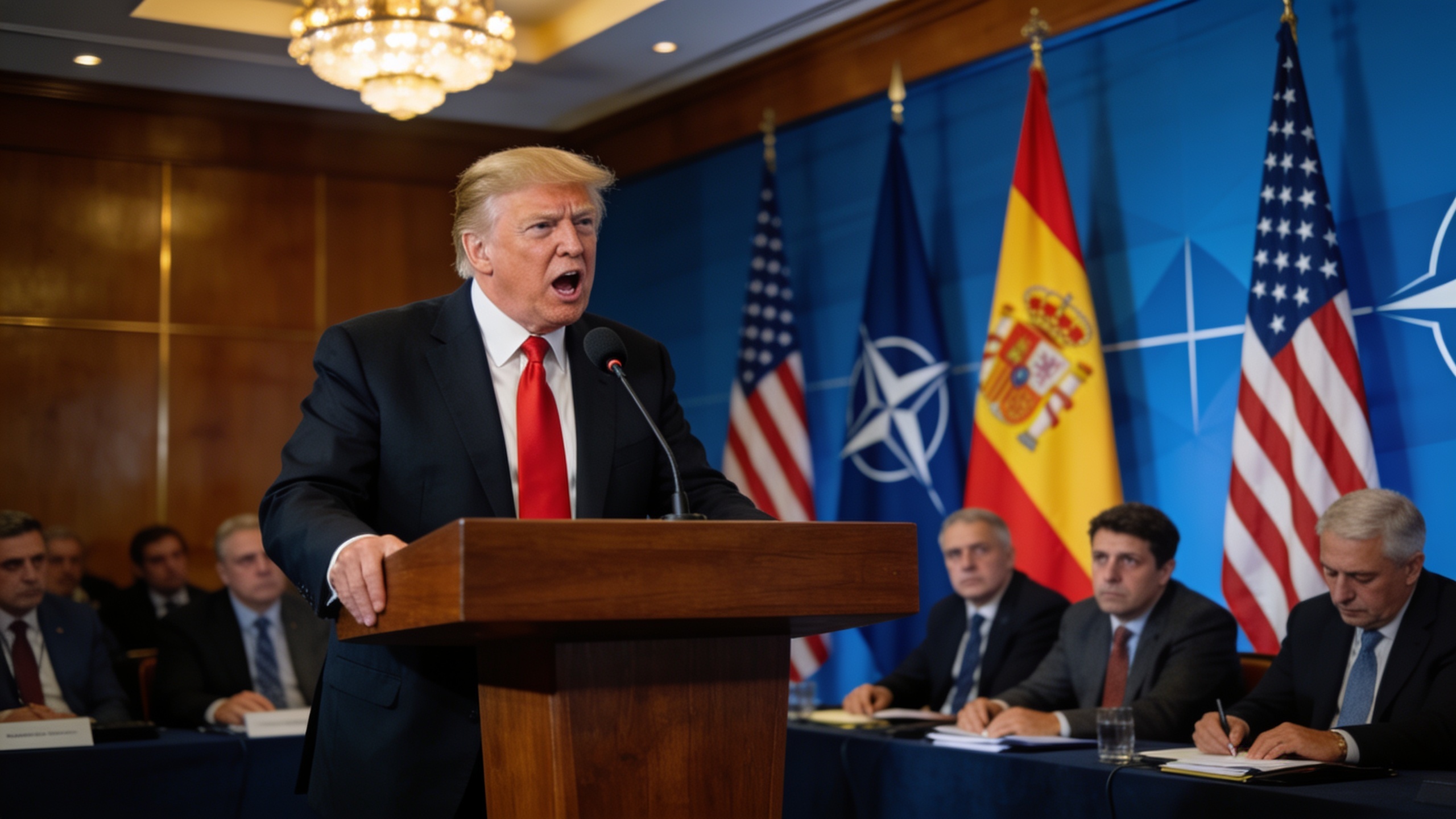 Трамп объявил о прекращении торговли с Испанией из-за спора по НАТО RUSSPAIN